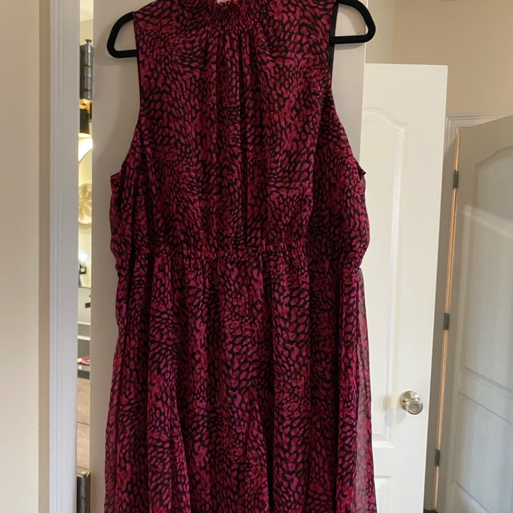 Nine West Pink and Black Dress